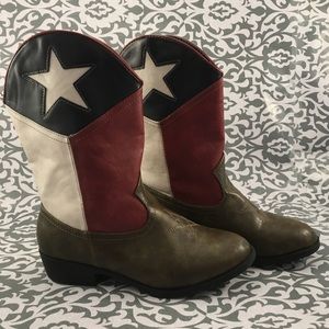 Child’s Texas Flag Cowboy boots